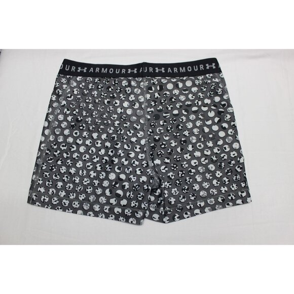 Under Armour Heat Gear women's 4 in athletic performance gym‎ shorts L - Picture 2 of 9